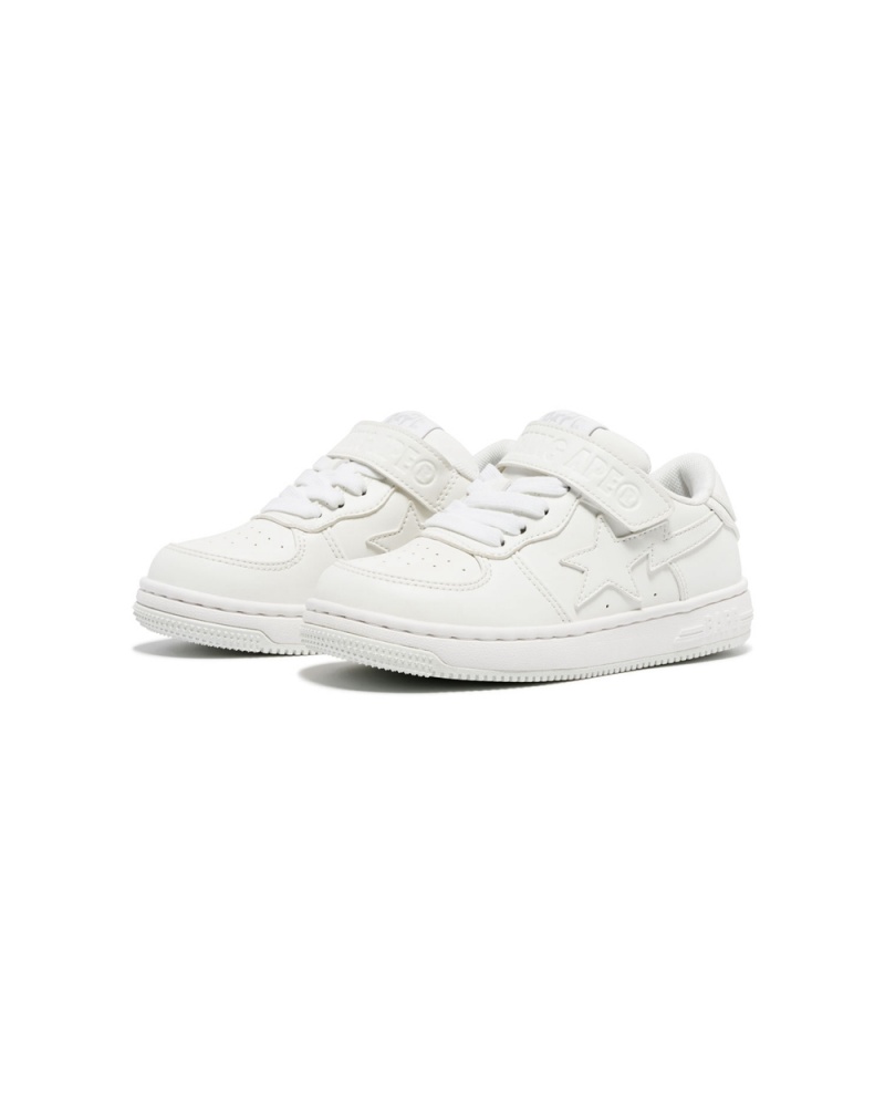 Chaussure Bape STA #1 Blanche Enfant | IDF-85792336